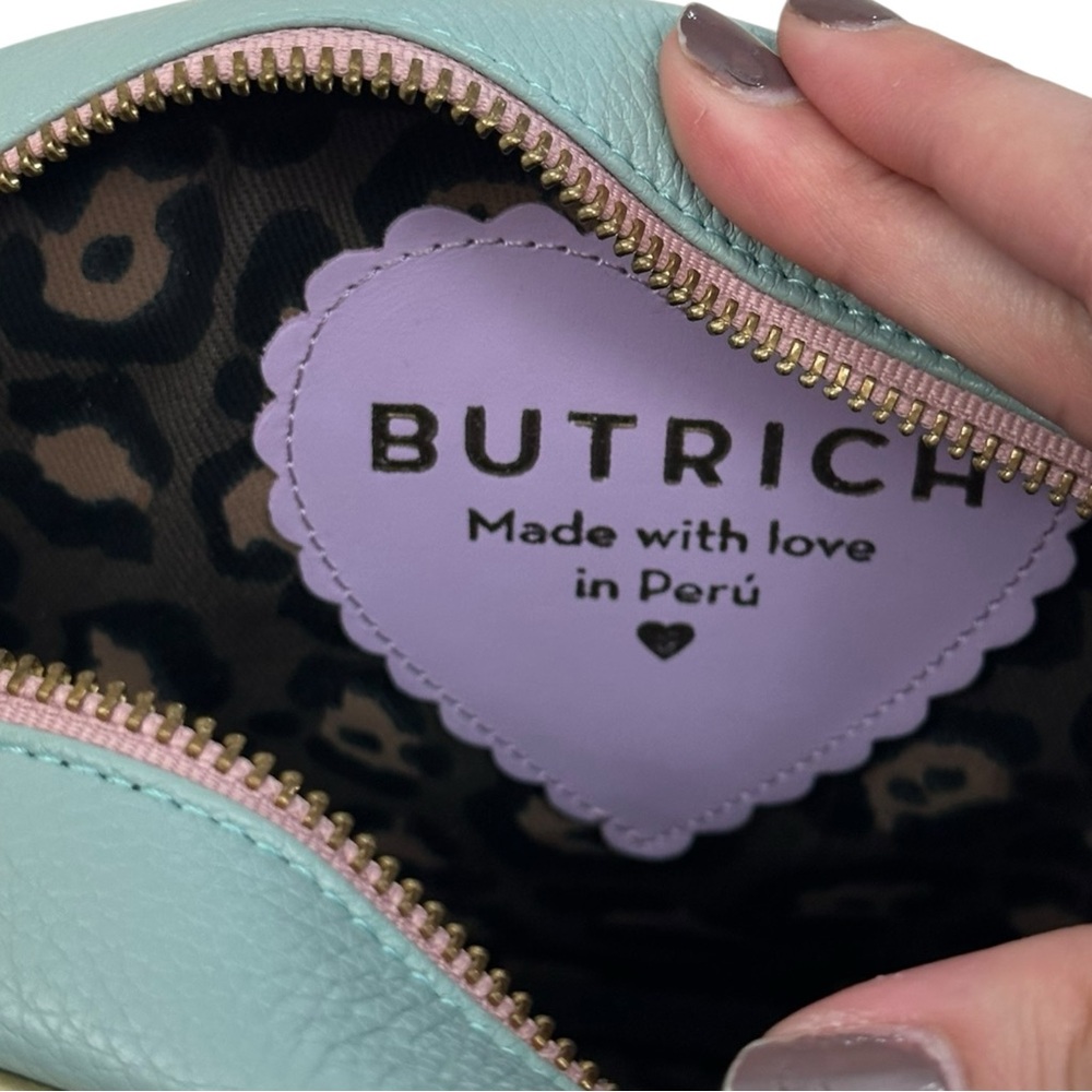 Butrich Peru Mint Maxi Oval Anaconda Bag - Picture 4 of 5